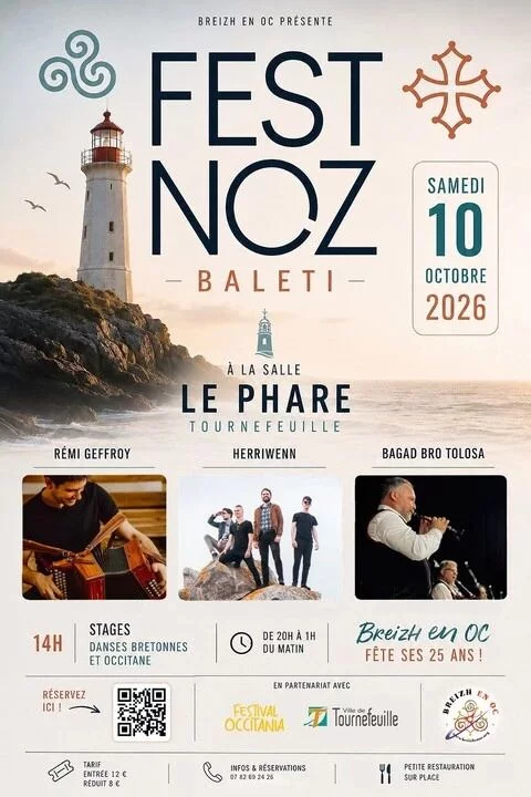 Fest-noz Baleti - 25ans de Breizh en Oc