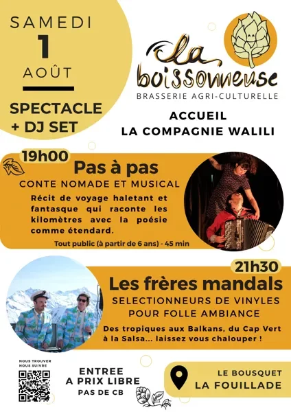 Spectacle et DJ Set avec la Compagnie Walili