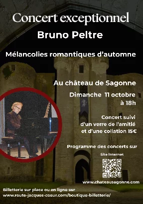 Concert exceptionnel de Bruno Peltre au Château de Sagonne