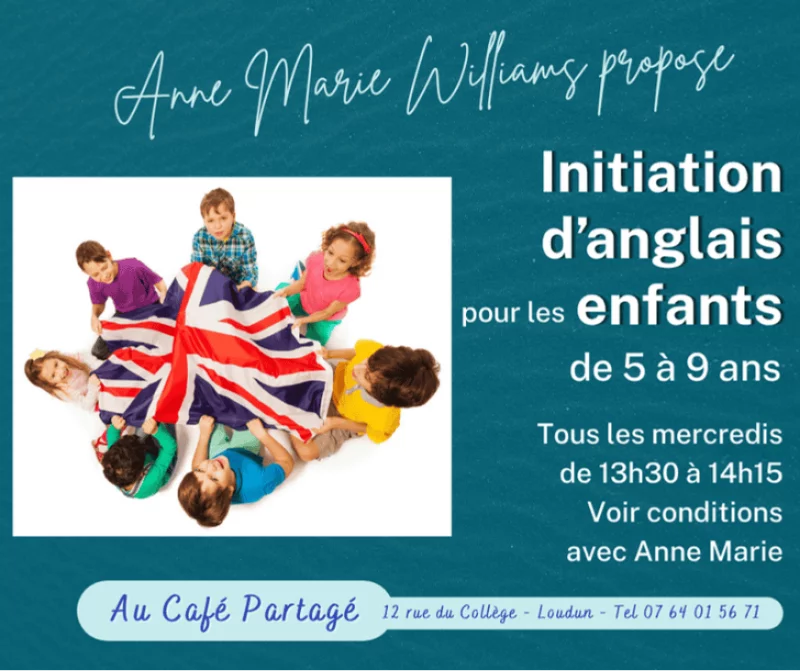Initiation anglais pour les enfants de 5 à 9 ans