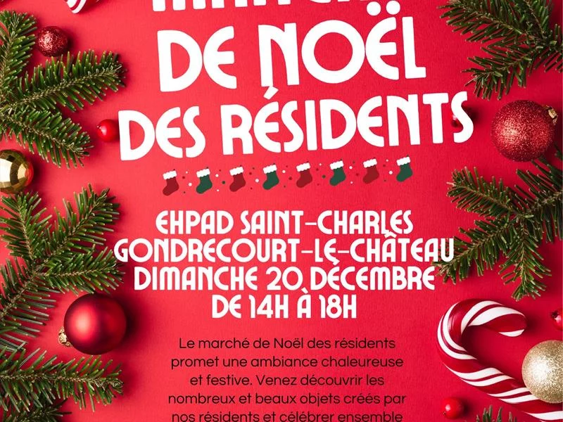 Marché de Noel des résidents