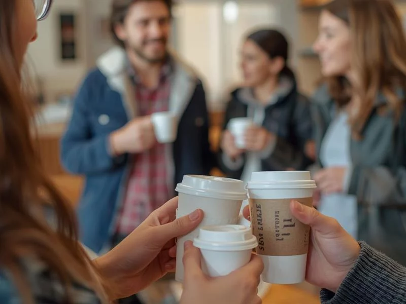 Le café des vacanciers