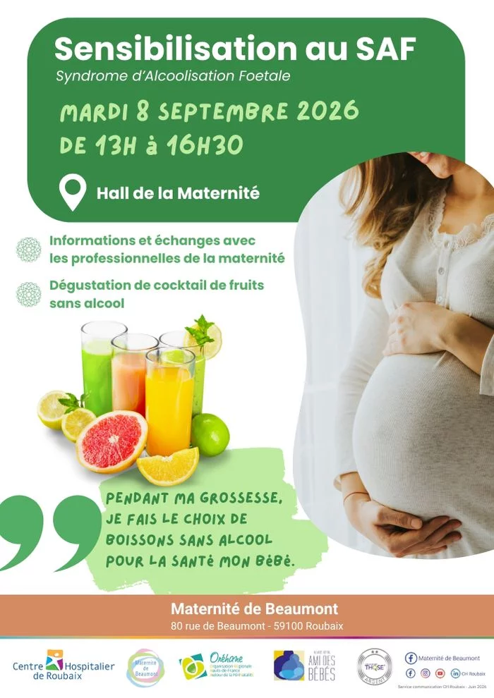 Sensibilisation au syndrome d'alcoolisation foetale