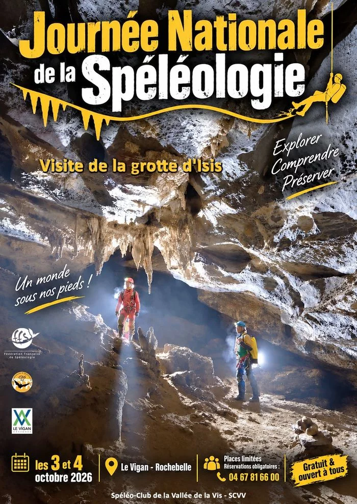 Visite de la grotte d'Isis