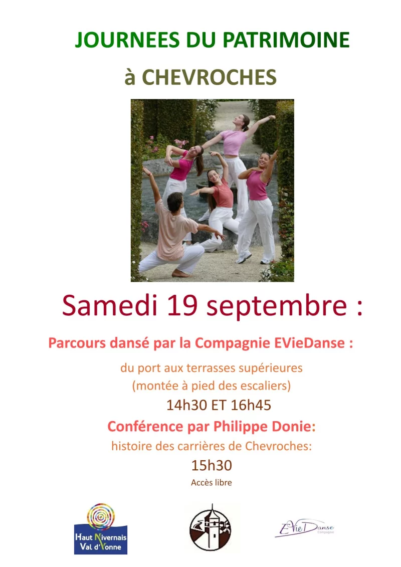 JEP : Parcours dansé et conférence
