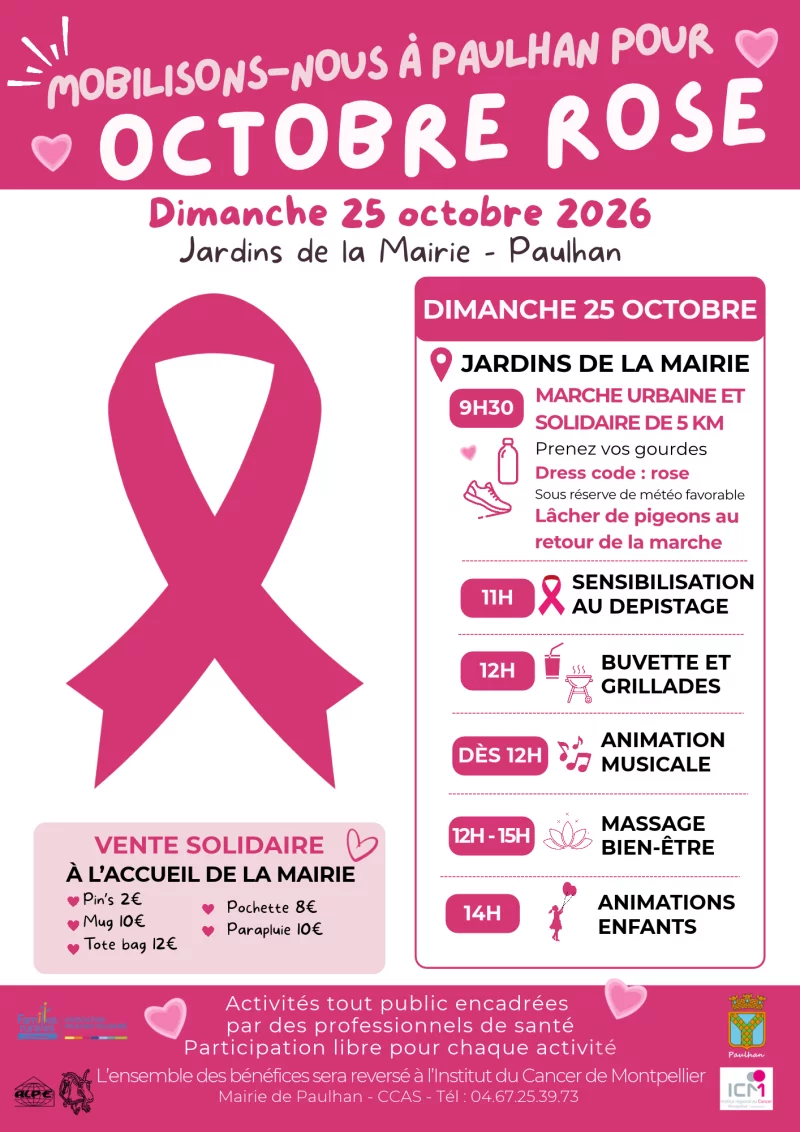 OCTOBRE ROSE 2026