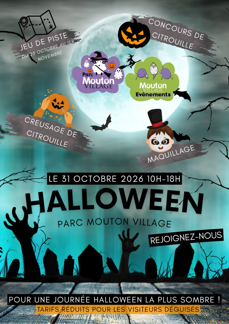 Halloween au parc Mouton Village