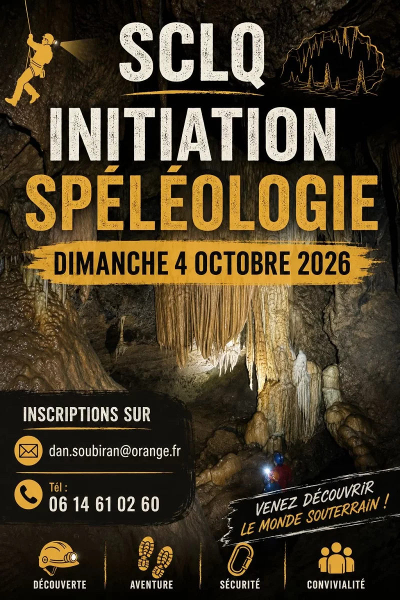 Initiation à la Spéléologie