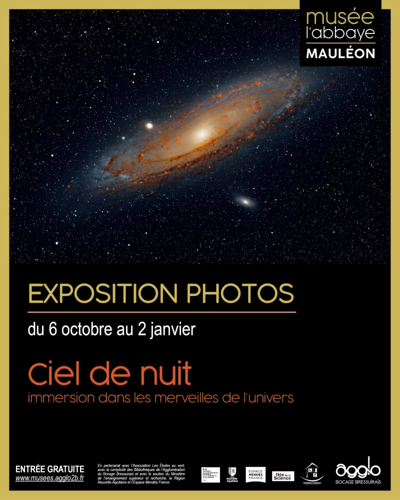 Musée L'Abbaye - Visite commentée de l'exposition "Ciel de Nuit"