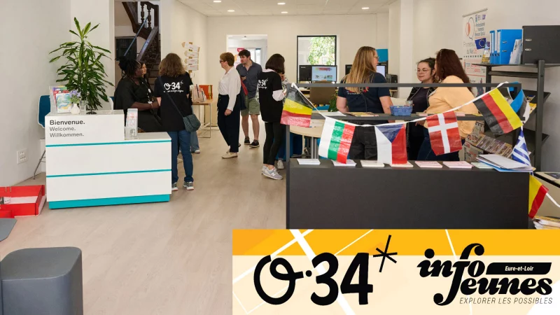 Tu arrives à Chartres, découvre le O’34 ! - Atelier Info Jeunes Chartres