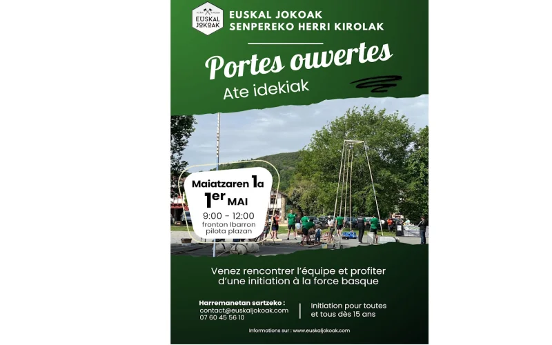Portes ouvertes d'Euskal Jokoak