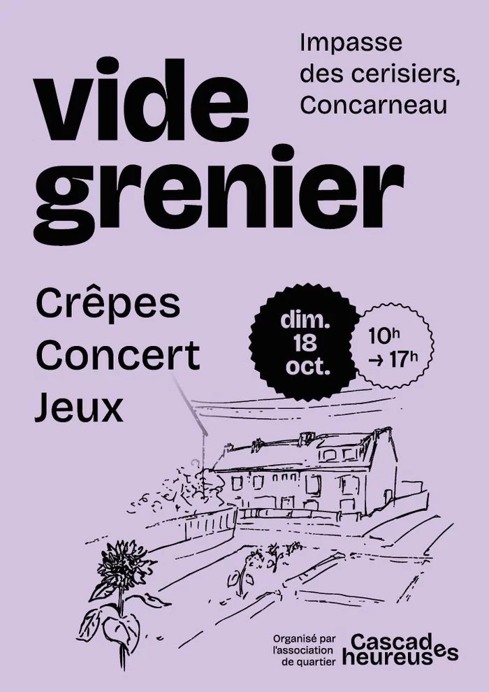 Vidégrenier : Crêpes, Concert et Jeux