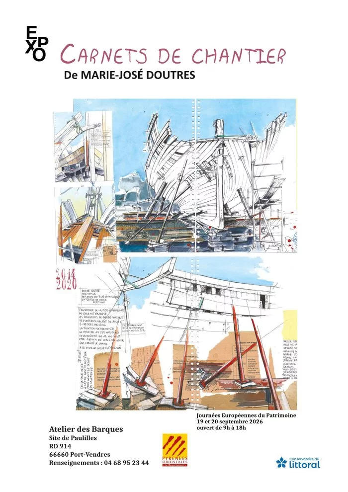 "Carnets de chantier du pailebot Miguel Caldentey" de Marie-José Doutres