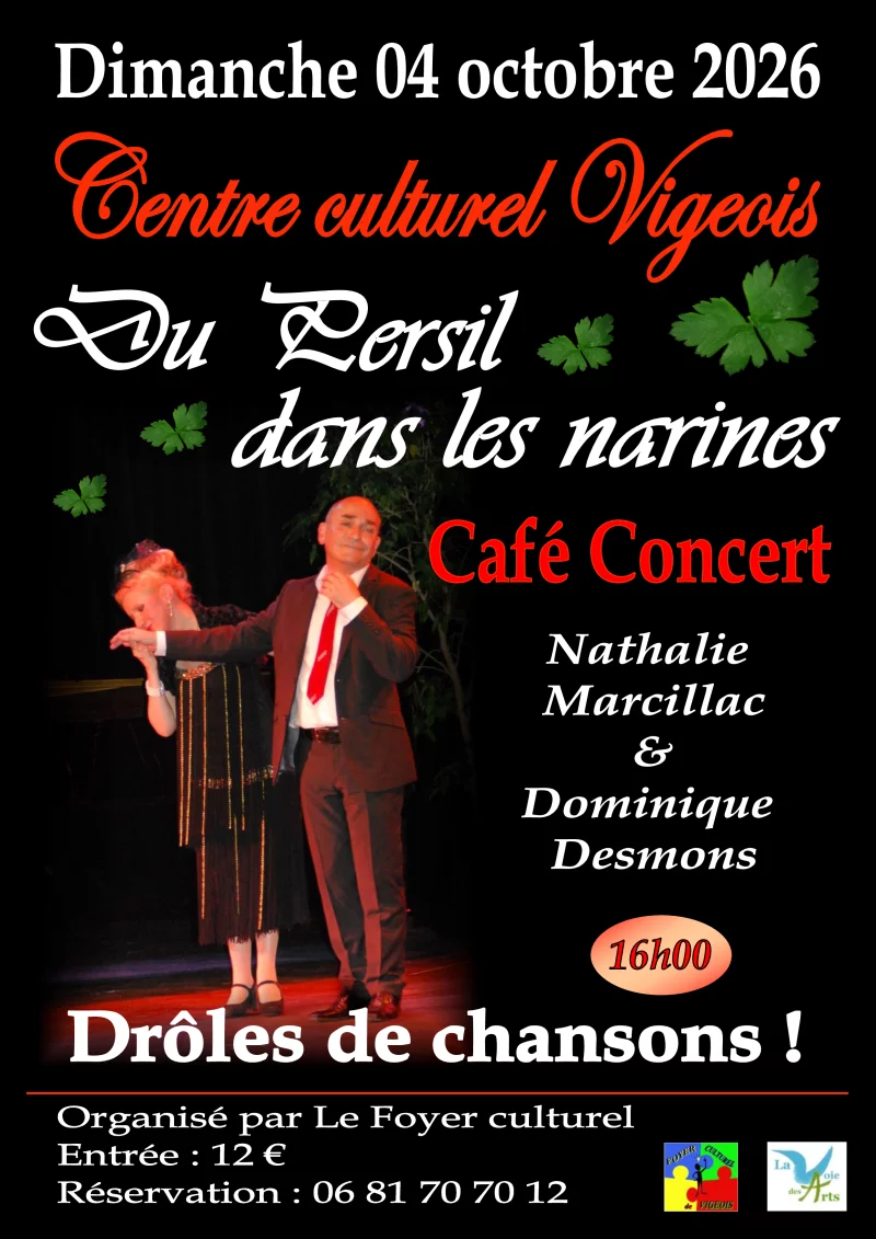 "Du persil dans les narines" : Café Concert