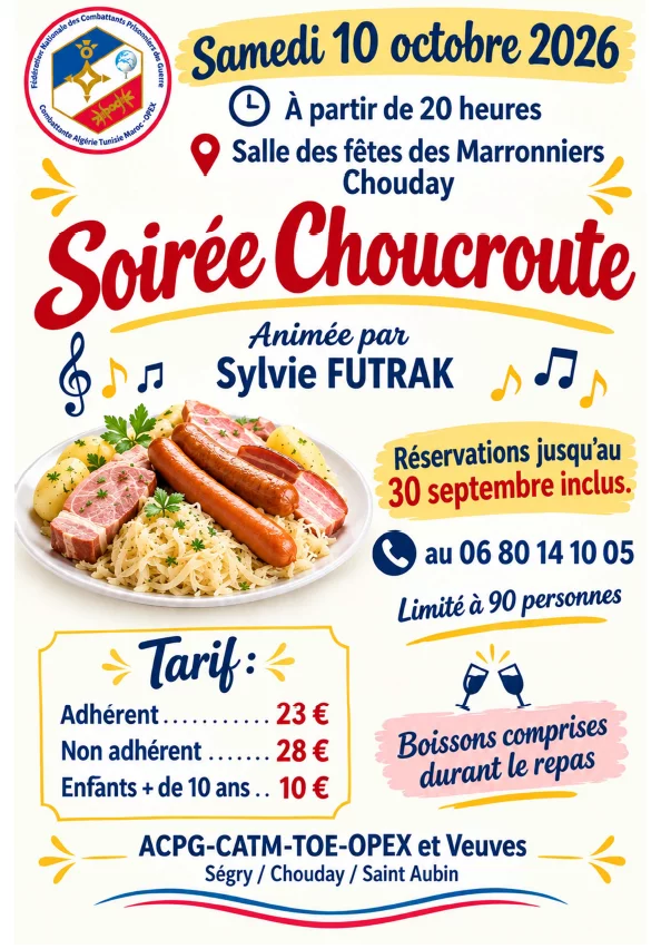 Soirée "Choucroute"
