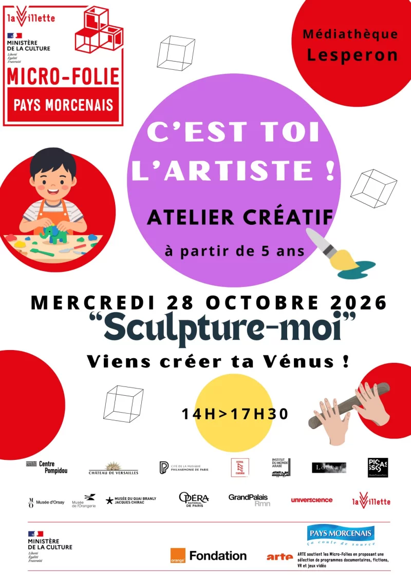 C'est toi l'artiste - Atelier Créatif