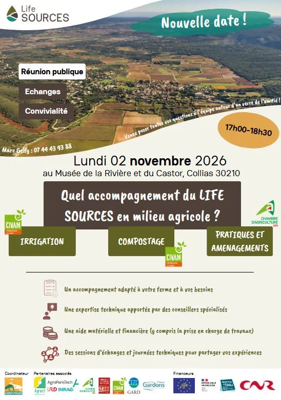 LIFE SOURCES réunion publique
