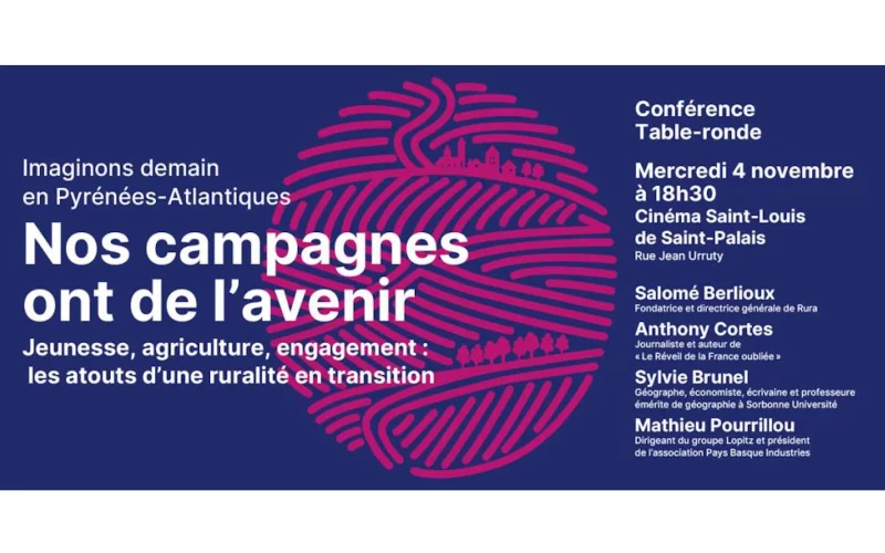 Conférence-débat : "Nos campagnes ont de l'avenir"