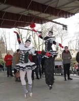 Déambulation : Pierrot et Ballerina