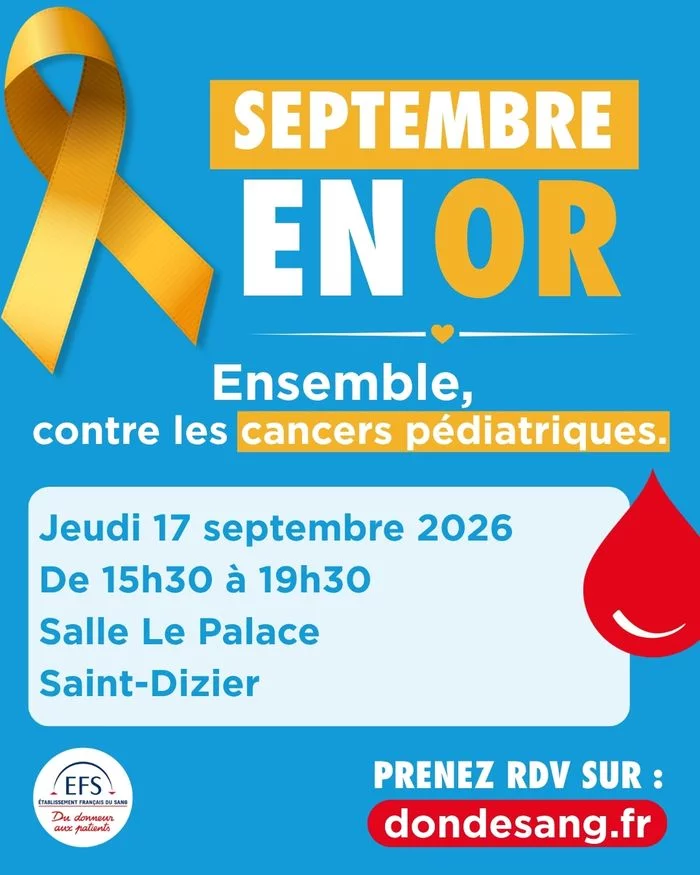Collecte de sang à Saint-Dizier