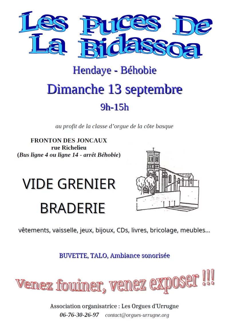 Les puces de la Bidassoa