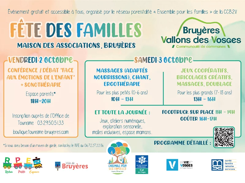 Fête des familles - journée festive