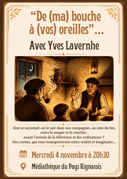 Soirée comptes avec Yves Lavernhe