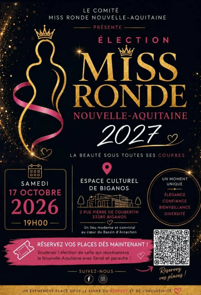 Election Miss ronde Nouvelle Aquitaine 2027
