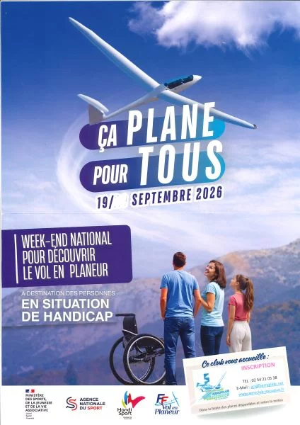 Ça plane pour tous : découvrir le vol en planeur