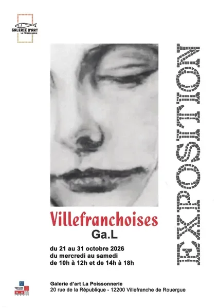 Exposition "Villefranchoises" à la Galerie d'art la Poissonnerie