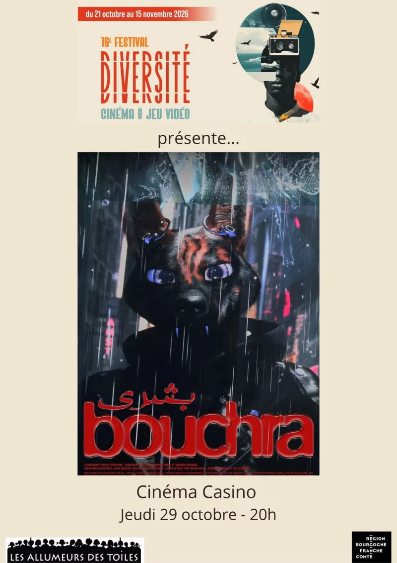 16e Festival Diversité - Cinéma & jeux vidéo - "Bouchra" - Animation de Orian Barki et Meriem Bennani