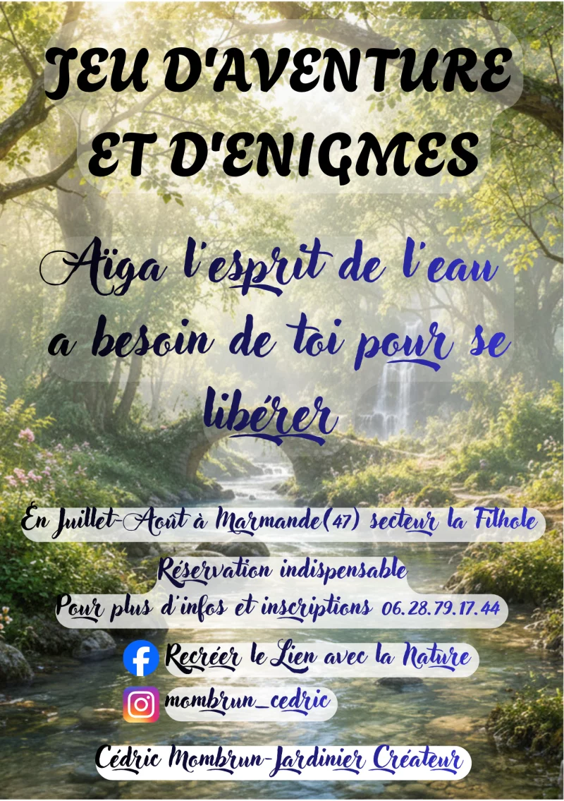 Jeu d'aventure et d'énigmes