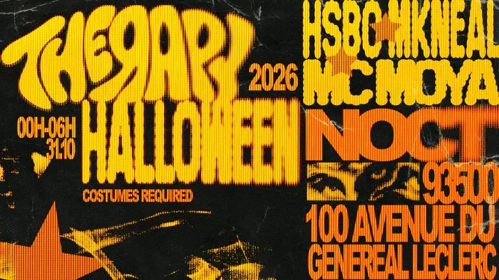 THERAPY HALLOWEEN - RAP & AFRO @NOCT - 31/10