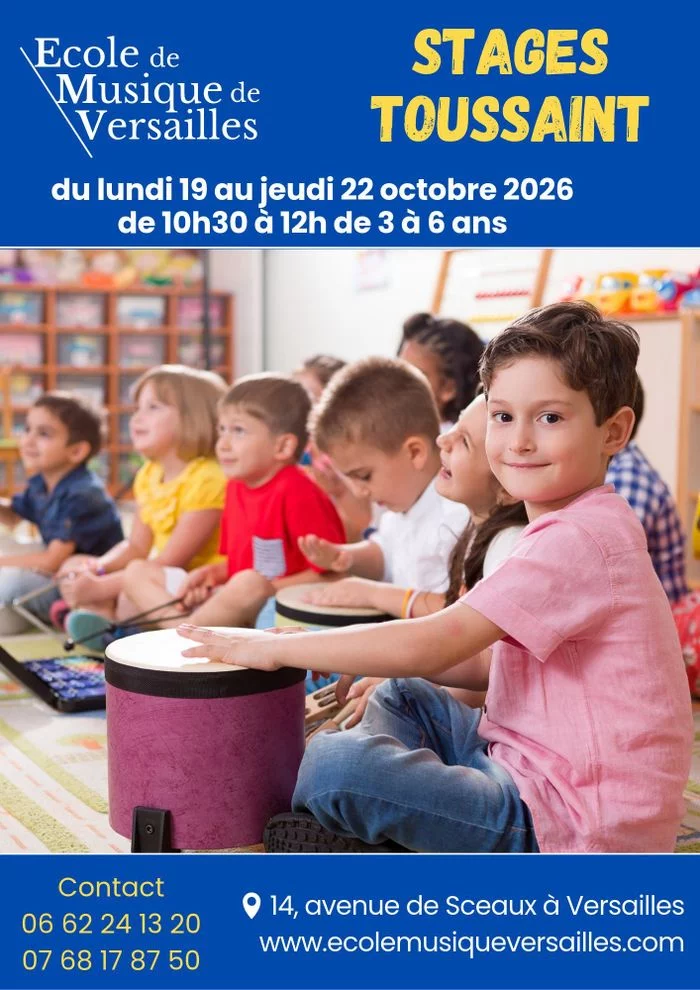 Stages musique vacances de Toussaint