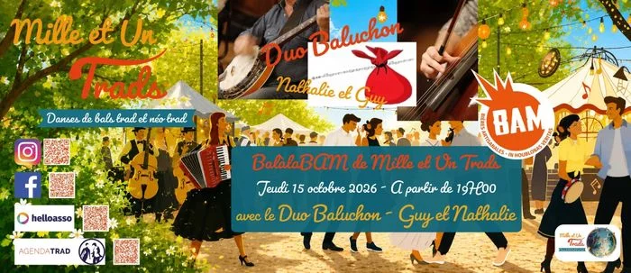 1er BalàlaBAM 2026-2027 de Mille et Un Trads avec Duo Baluchon