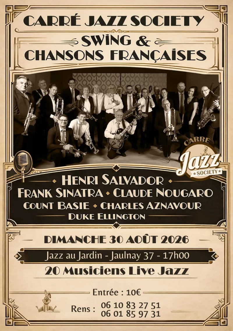 Jazz au Jardin - Carré Jazz Society