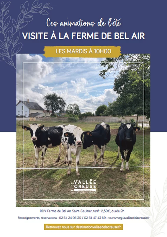 Visite à la ferme de Bel Air