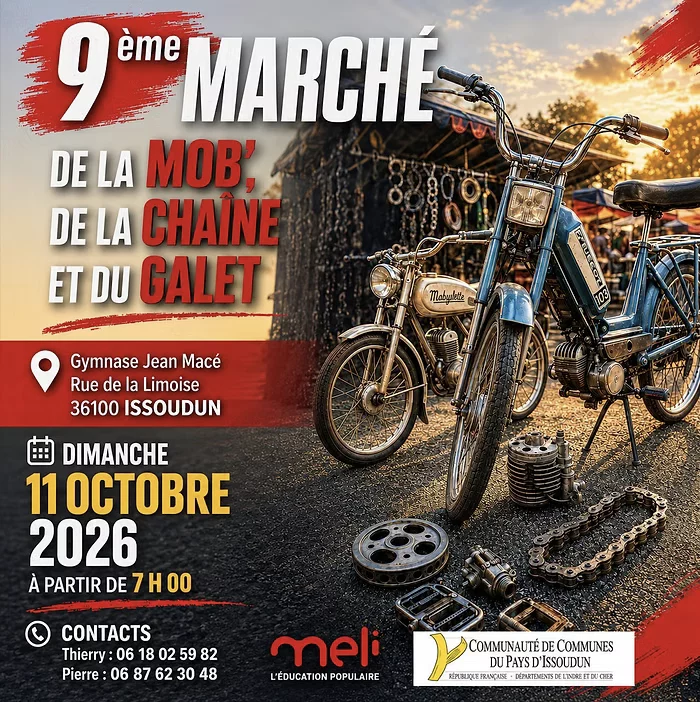 9ème Marché de la mob, de la chaîne et du galet