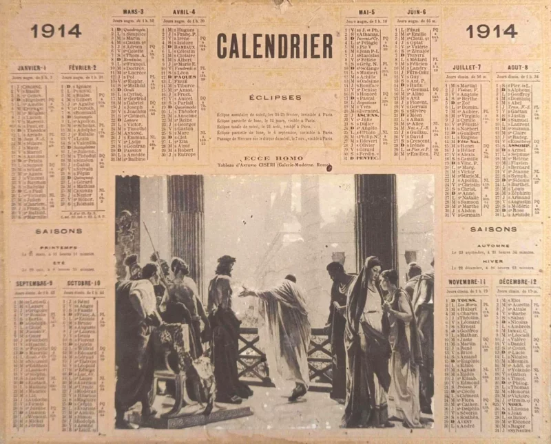 EXPOSITION : L'ÉVOLUTION DES ALMANACHS DE LA POSTE DEPUIS 1910
