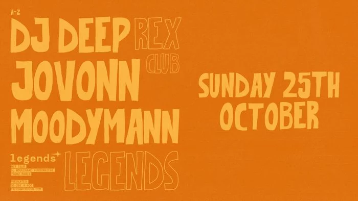 LEGENDS: MOODYMANN, JOVONN, DJ DEEP