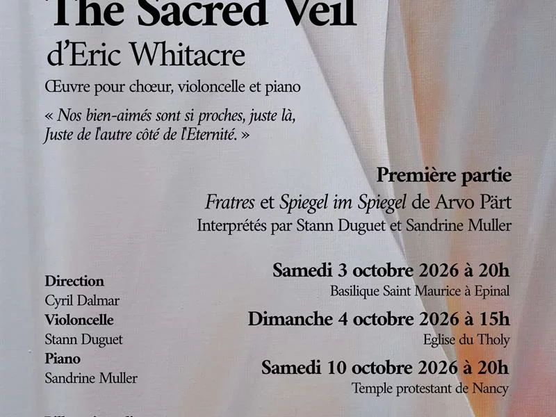 Concert - Eric Whitacre et Arvo Pärt