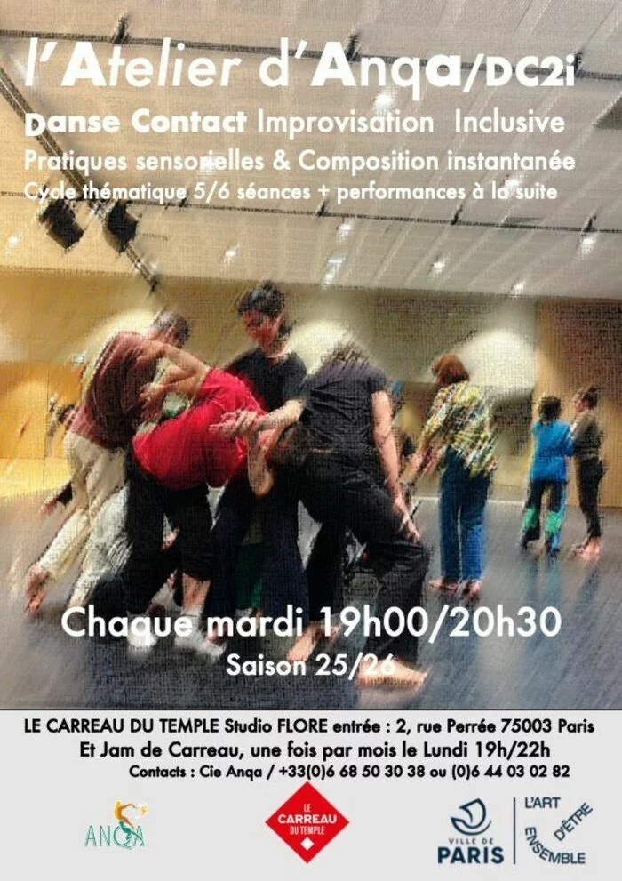 Atelier danse contact improvisation