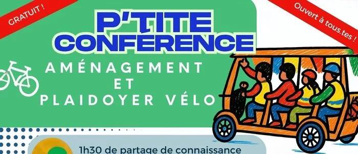 P'tite conférence "Aménagement et plaidoyer vélo" - Creil