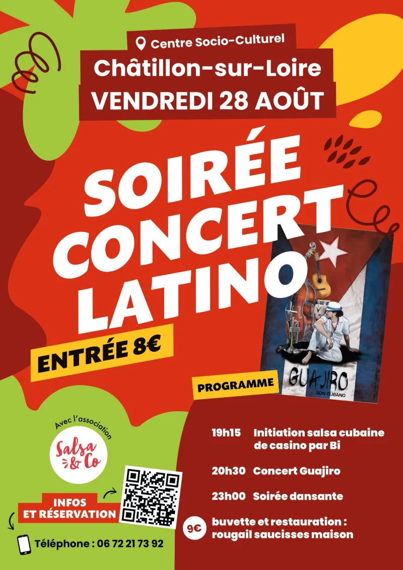 Soirée concert latino