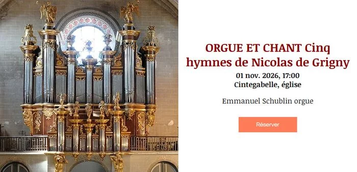 ORGUE ET CHANT Cinq hymnes de Nicolas de Grigny