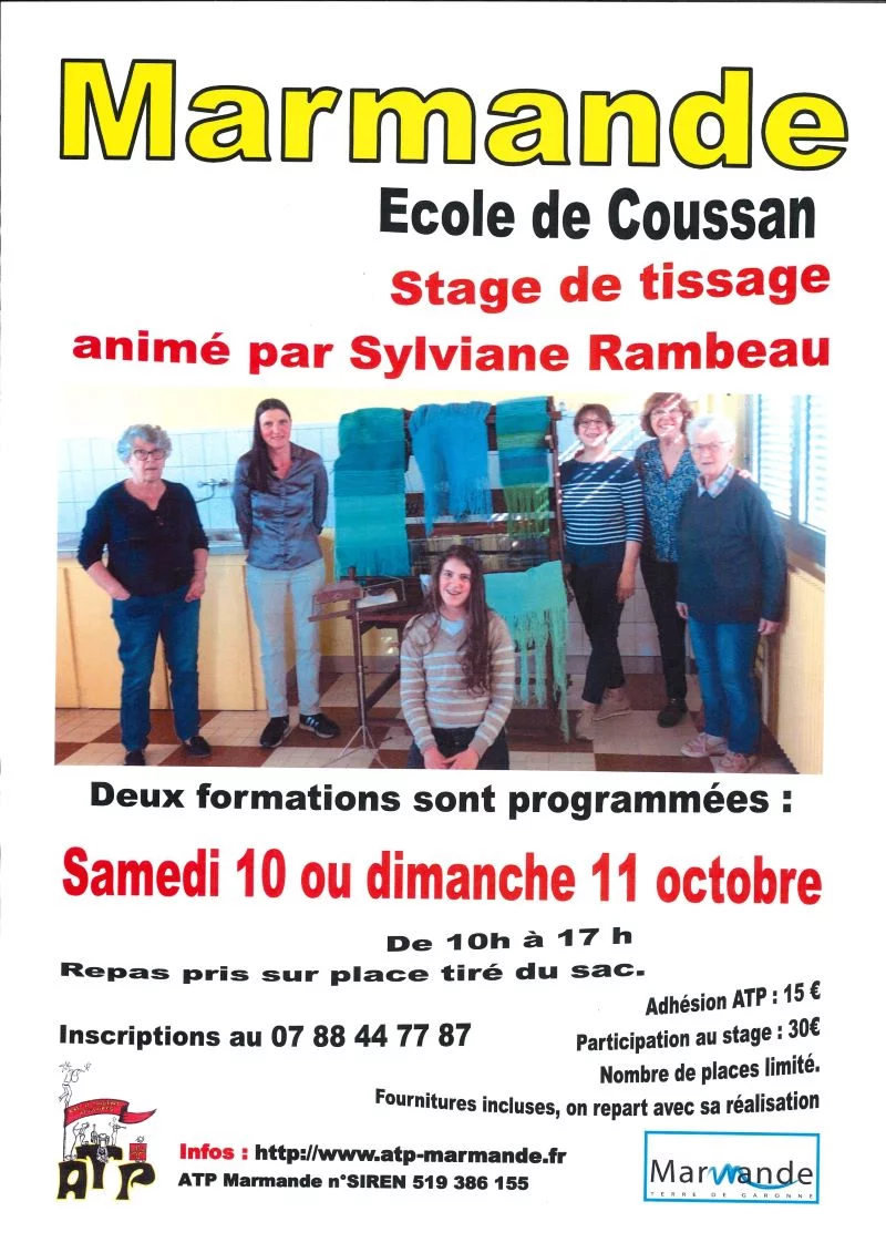 Stage de Tissage