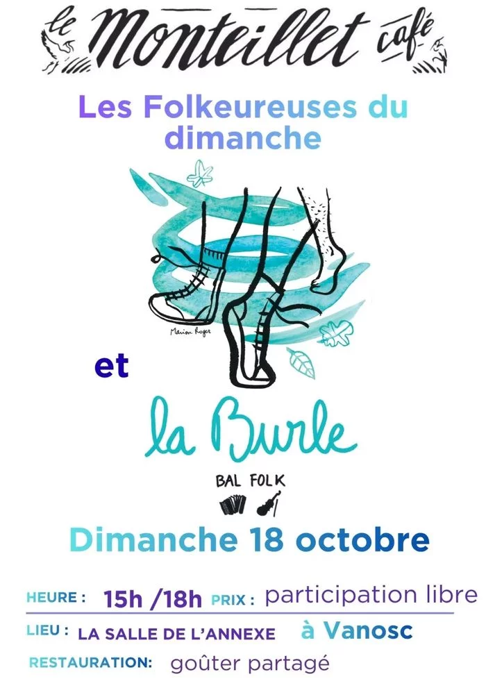 Concert La Burle et bal Folk