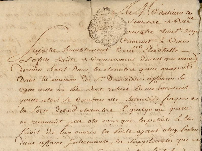 PALÉOGRAPHIE - NIVEAU DÉBUTANT