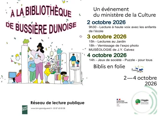 Lecture à haute voix avec les enfants de l'école
