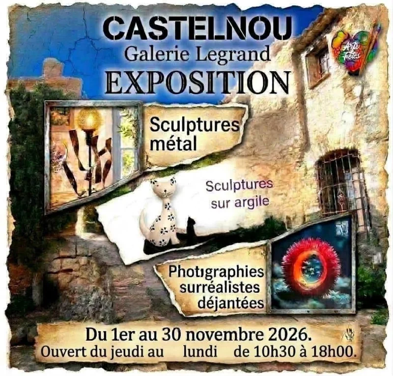 EXPOSITION GALERIE LEGRAND